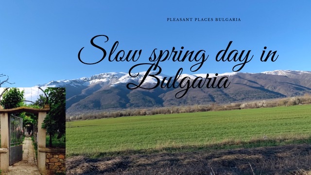 Our mountain in springtime – low living spring day